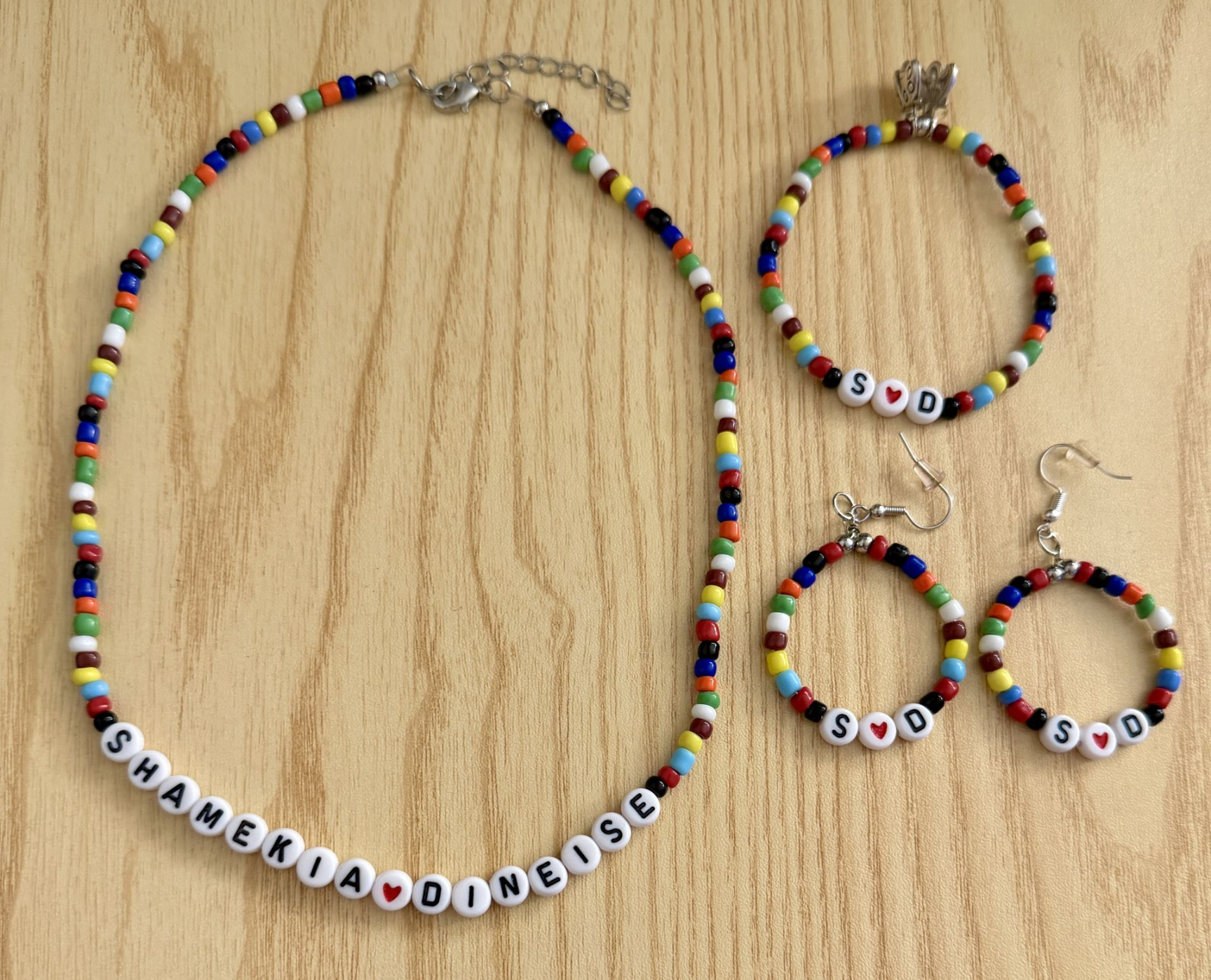 Beaded Name Set